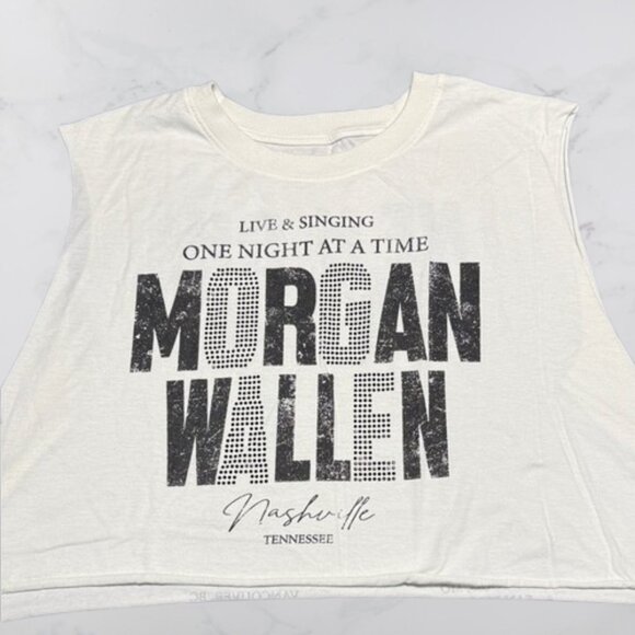 Morgan Wallen One Night at a Time Crop Size XL - Picture 1 of 2